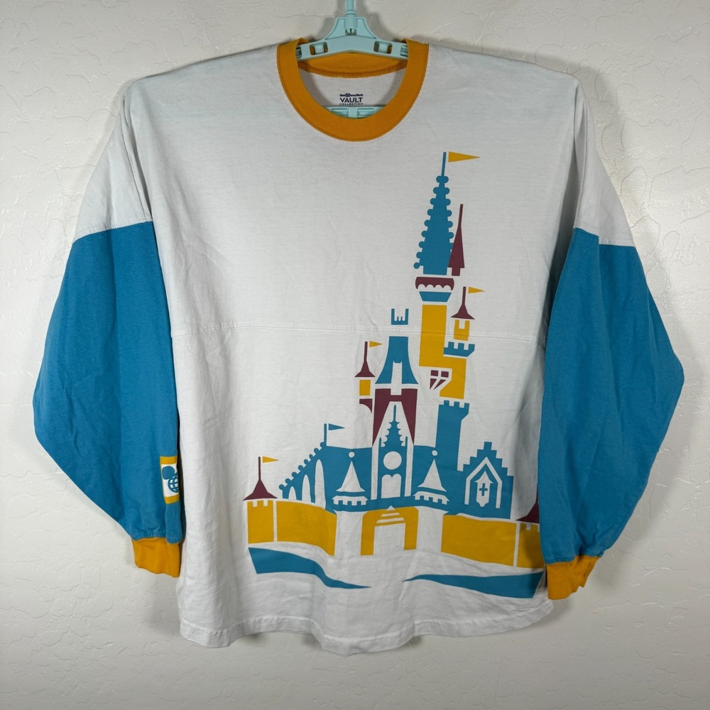 Disney Spirit Jersey Shirt Mens Medium‎ White Vault Collection 50th Anniversary